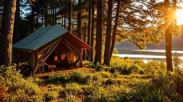 Découvrez l'essentiel du glamping : expériences privilégiées en plein air