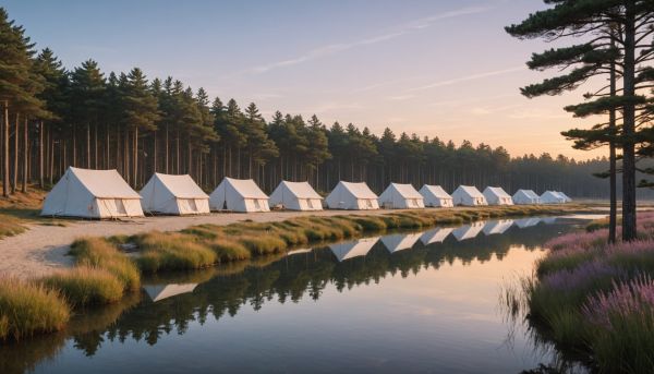Séjournez au camping le welcome à mesquer : nature et sérénité